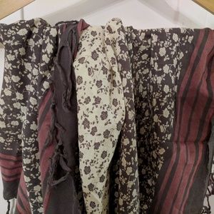 MOVING SALE | EUC Lightweight, Square 100% Cotton Scarf